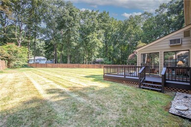 Awesome rear fenced yard!