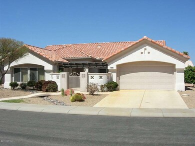 Front of house driveway side