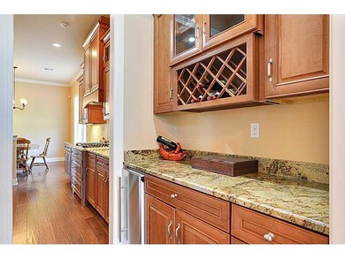 Kitchen. Butler s pantry, wind rack, glass cabinet
