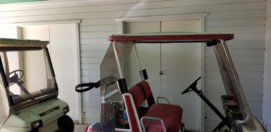 Locked storage in carport