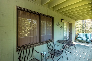 Deck off Main Bedroom and Living Room