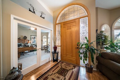 Foyer-view to Office:Den