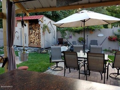 Backyard patio