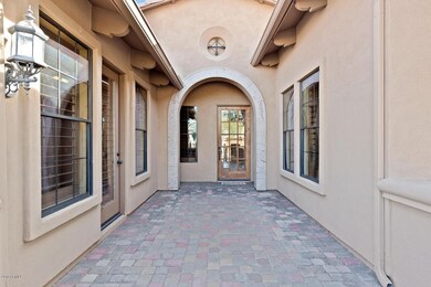 Courtyard W/ Entrance to Extra Room