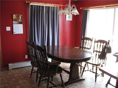 Dining Room. patio doors to the deck...