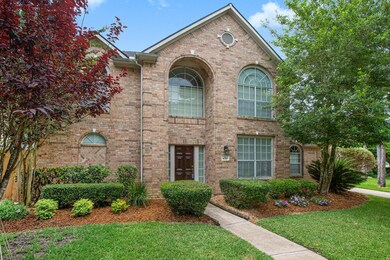 Lush landscaping adds great curb appeal.