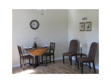Dining Area. New floor and fresh paint!