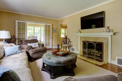 Living Room with Fireplace