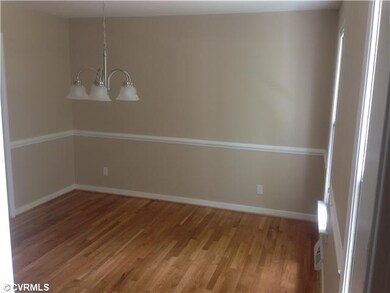 Dining Room - Hardwood Floors & Fresh Paint!