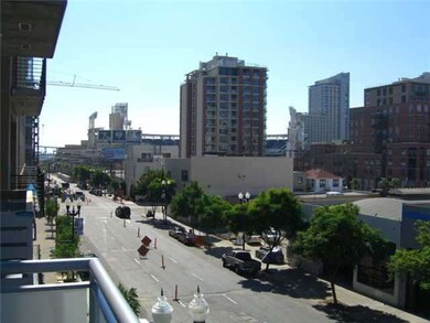 View of Petco Park and East Village area