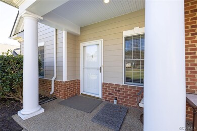 Covered front porch