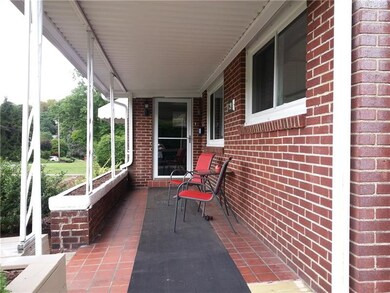 Inviting Tiled Front porch