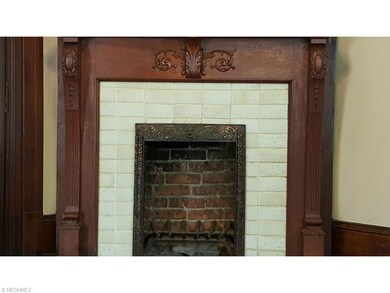 Exquisite fireplace detail.