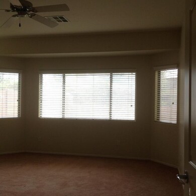 Master suite bay window