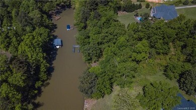 View of the cove: the dock is the grey closest to 