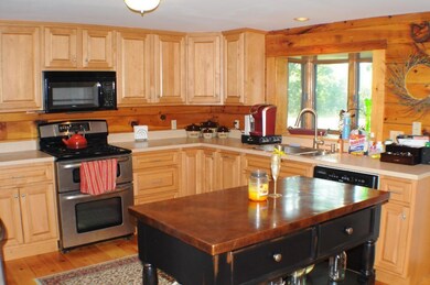 Wonderful working kitchen with the...
