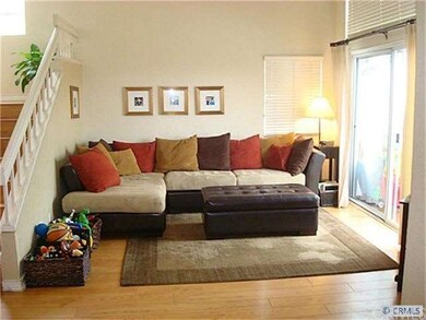 Family room with vaulted ceiling, fire place, and 