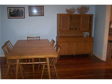 Dining Room. Solid wood floors, right off kitchen