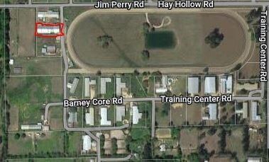 Barn on .675 ac lot at the Folsom TB Training Cent