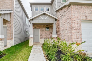 This gorgeous walkway and covered porch leads you