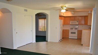 open kitchen with dining area