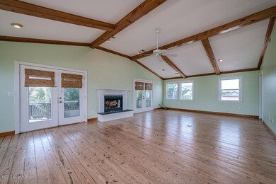 Huge Living Area with Fireplace