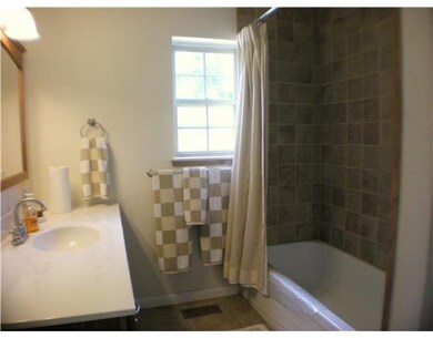 Bathroom. Ceramic tile shower and floors.