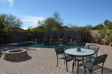 Patio and pavers view