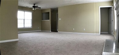 great room from bedroom 3 (master bedroom) doorway
