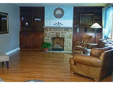 Living Room. Gas Fireplace, hardwood floors