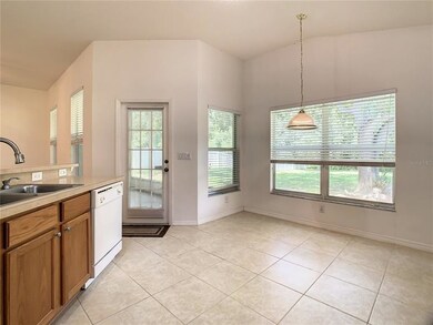 Kitchen featuring large eat-in area
