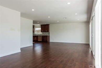 Looking from living room toward the kitchen.