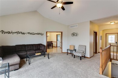 Vaulted Living Room