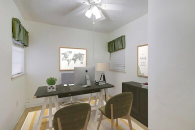 **VIRTUALLY STAGED**
The first bedroom is located to the right upon entering the home. Some may use as a flex space over a bedroom. Tons of potential for this room for sure!