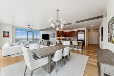 Dining space featuring recessed lighting, ceiling