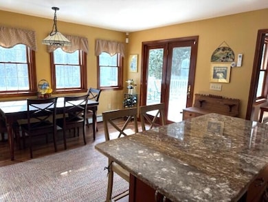 Separate dining area
