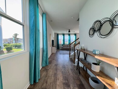 Large foyer at front entry