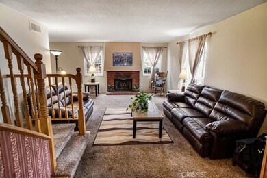Formal Living Room with Fireplace