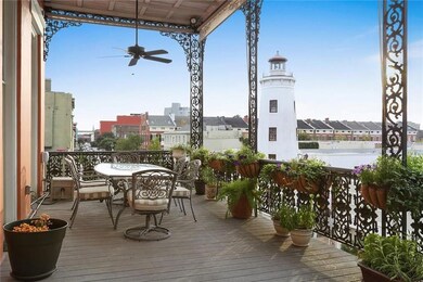Beautiful terrace overlooking light house