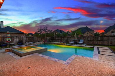 Pool is a great size!