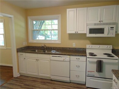New dishwasher and stove.