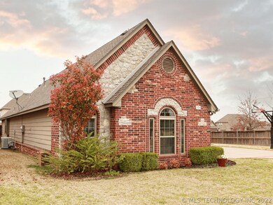 Professionally landscaped with custom brick and st