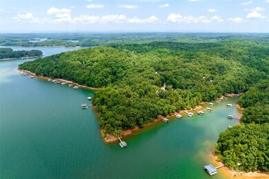 Big water just outside the cove.  Larger cove right next door.