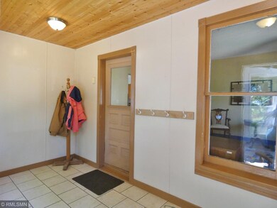 Step inside the roomy front entry with durable til