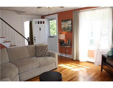 Living Room. The living room boasts beautiful hard