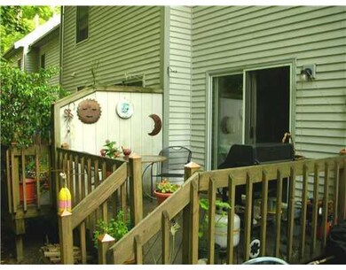Exterior Front. Deck right off the...