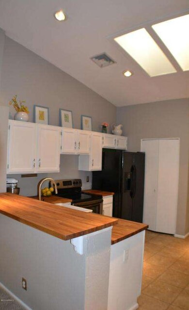 Kitchen with Skylights