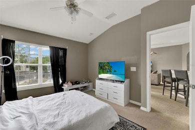 Mater bedroom view to living room