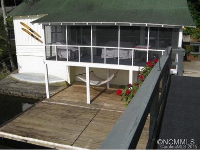 rear of cottage from deck