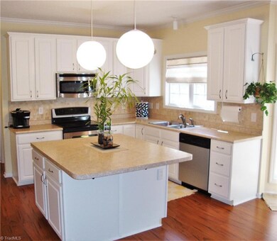 Kitchen with ample storage